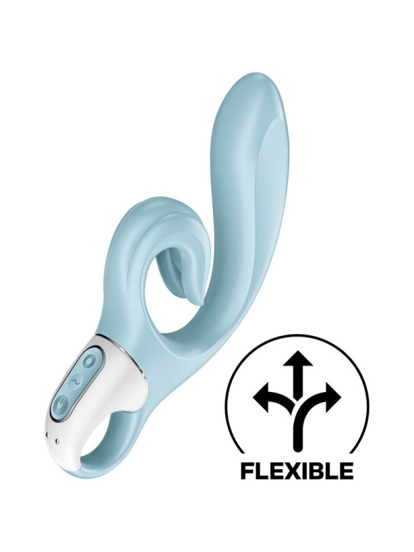 SATISFYER LOVE ME VIBRADOR RABBIT ROJO