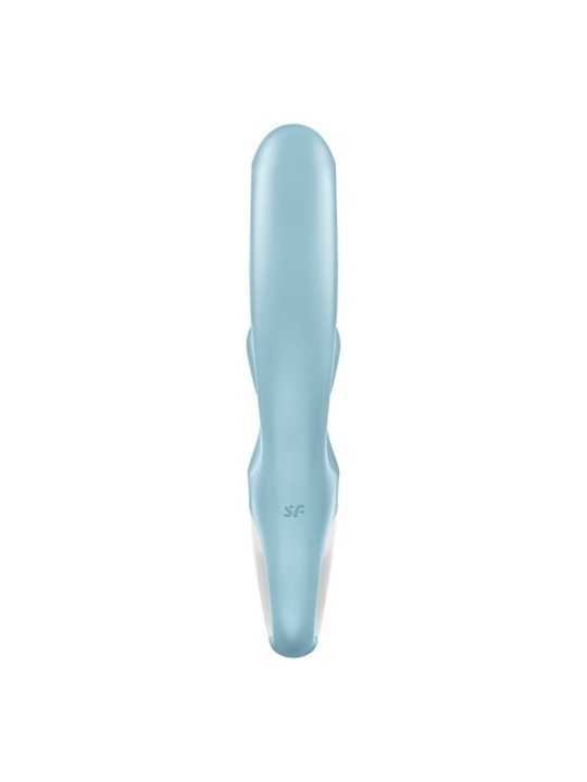 SATISFYER LOVE ME VIBRADOR RABBIT ROJO