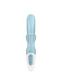 SATISFYER LOVE ME VIBRADOR RABBIT ROJO