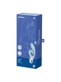 SATISFYER LOVE ME VIBRADOR RABBIT ROJO