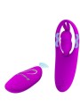 PRETTY LOVE WILD RABBIT ESTIMULADOR PARA BRAGUITA CON CONTROL REMOTO LILA