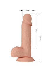 BAILE BEAUTIFUL ENCOUNTER CATOBLEPAS DILDO REALISTICO FLEXIBLE 206 CM NATURAL
