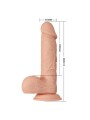 BAILE BEAUTIFUL ENCOUNTER BAHAMUT DILDO REALISTICO FLEXIBLE 218 CM NATURAL