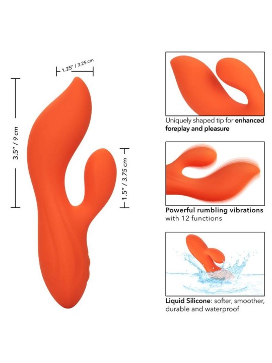 CALEXOTICS STELLA DUAL TEASER NARANJA