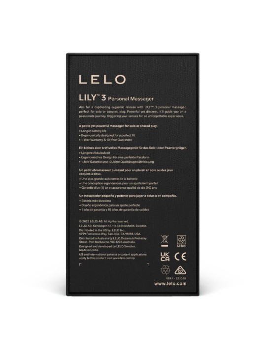 LELO LILY 3 MASAJEADOR PERSONAL VERDE AGUA