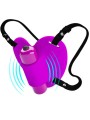 PRETTY LOVE MASAJEADOR DE CLITORIS HEARTBEAT 10 MODOS DE VIBRACION MORADO
