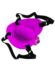 PRETTY LOVE MASAJEADOR DE CLITORIS HEARTBEAT 10 MODOS DE VIBRACION MORADO