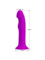 PRETTY LOVE MURRAY VIBRADOR Y ESTIMULADOR PUNTO G MORADO