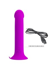 PRETTY LOVE MURRAY VIBRADOR Y ESTIMULADOR PUNTO G MORADO