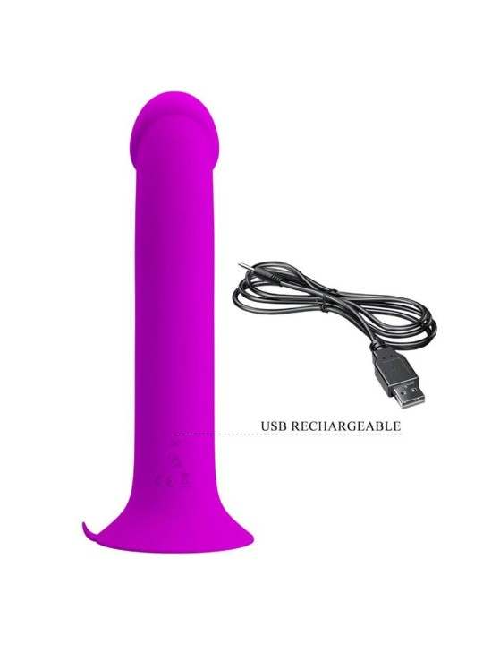 PRETTY LOVE MURRAY VIBRADOR Y ESTIMULADOR PUNTO G MORADO