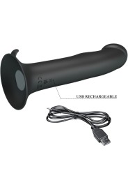 PRETTY LOVE MURRAY VIBRADOR Y ONDAS ESTIMULADORAS DE CLITORIS NEGRO