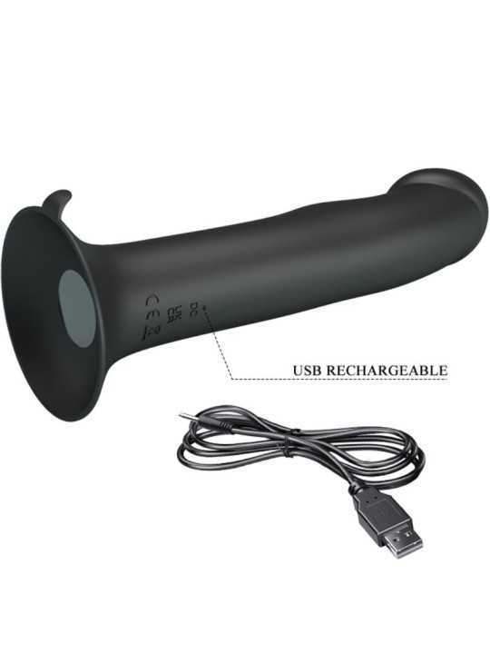 PRETTY LOVE MURRAY VIBRADOR Y ONDAS ESTIMULADORAS DE CLITORIS NEGRO