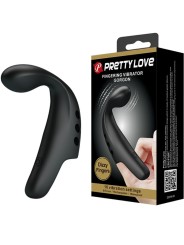 PRETTY LOVE DEDAL VIBRADOR GORGON NEGRO
