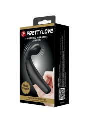 PRETTY LOVE DEDAL VIBRADOR GORGON NEGRO