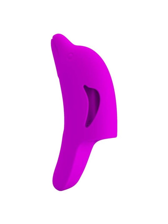 PRETTY LOVE DELPHINI PODEROSO ESTIMULADOR DE DEDO MORADO