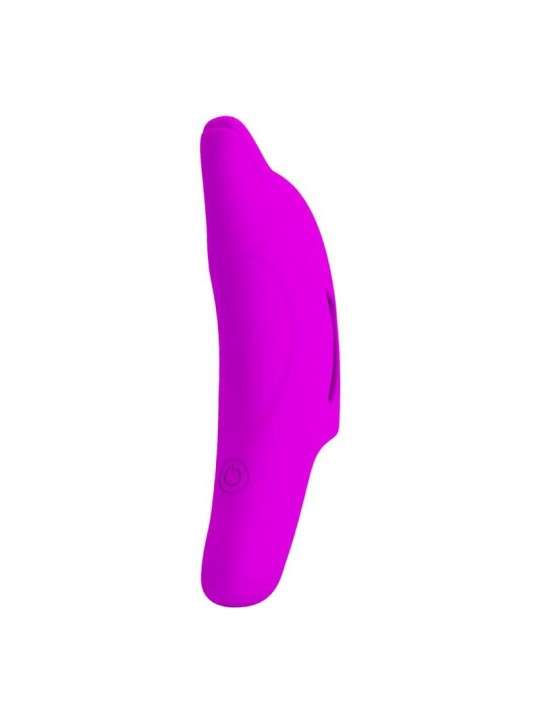 PRETTY LOVE DELPHINI PODEROSO ESTIMULADOR DE DEDO MORADO