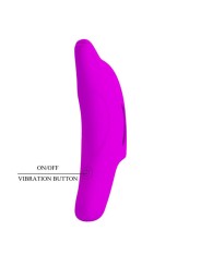 PRETTY LOVE DELPHINI PODEROSO ESTIMULADOR DE DEDO MORADO