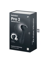 SATISFYER PRO 2 GENERACION 3 LIQUID AIR TECHNOLOGY GRANATE