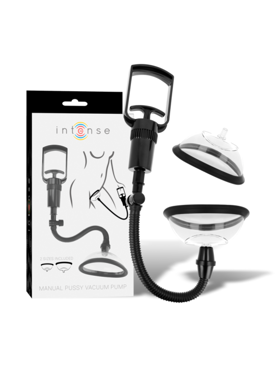 INTENSE PUMP BOMBA MANUAL VAGINAL CON DOS COPAS INTERCAMBIABLES