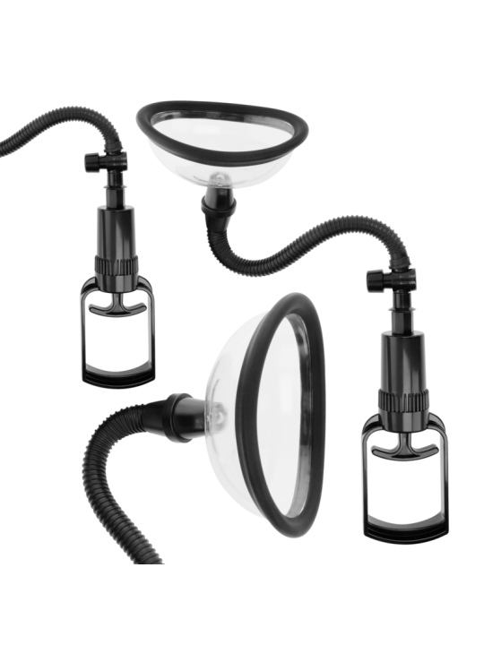 INTENSE PUMP BOMBA MANUAL VAGINAL CON DOS COPAS INTERCAMBIABLES