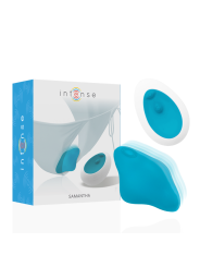 INTENSE SAMANTHA PANTIE CONTROL REMOTO AZUL