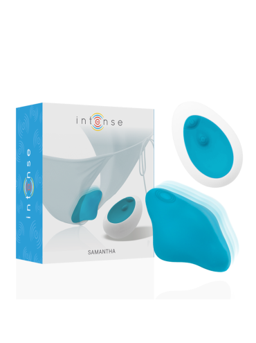 INTENSE SAMANTHA PANTIE CONTROL REMOTO AZUL