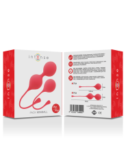 INTENSE BOLAS KEGEL PACK KENDALL ROJO