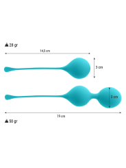 INTENSE BOLAS KEGEL PACK KENDALL AZUL