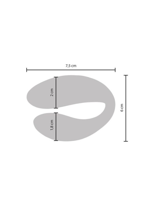 XOCOON BOUND LOVE VIBRADOR PARA PAREJAS MORADO