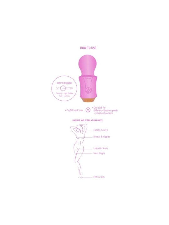 XOCOON THE TRAVELLER WAND FUCSIA