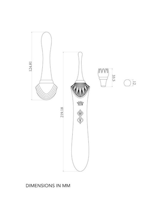 ZALO BESS 2 MASAJEADOR PERSONAL MORADO