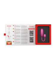 ONINDER DENVER HUEVO VIBRADOR ROSA 7 X 27 CM APP GRATUITA