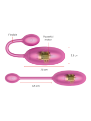 ONINDER TOKYO HUEVO VIBRADOR ROSA 75 X 32 CM APP GRATUITA