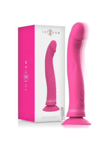 INTENSE MICHELANGELO DILDO VIBRADOR SILICONA ROSA