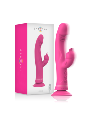 INTENSE JULIO VIBRADOR RABBIT SILICONA ROSA
