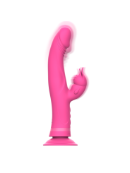INTENSE JULIO VIBRADOR RABBIT SILICONA ROSA