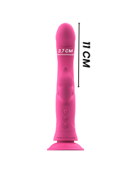 INTENSE JULIO VIBRADOR RABBIT SILICONA ROSA
