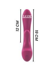INTENSE LUIGI VIBRADOR RABBIT SILICONA LIQUIDA ROSA