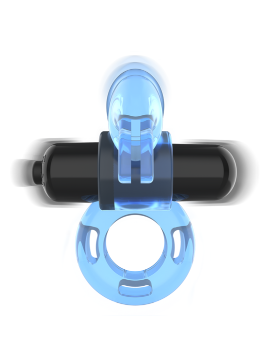 INTENSE FRY ANILLO VIBRADOR AZUL