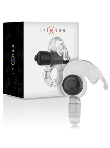 INTENSE FRY ANILLO VIBRADOR TRANSPARENTE