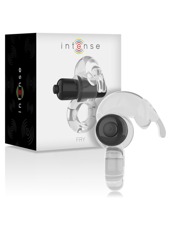 INTENSE FRY ANILLO VIBRADOR TRANSPARENTE