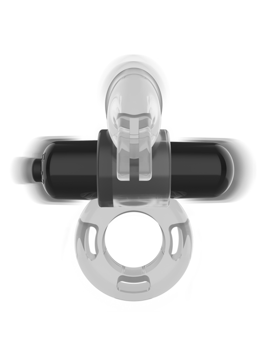 INTENSE FRY ANILLO VIBRADOR TRANSPARENTE