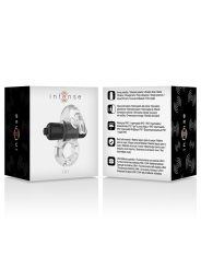 INTENSE FRY ANILLO VIBRADOR TRANSPARENTE