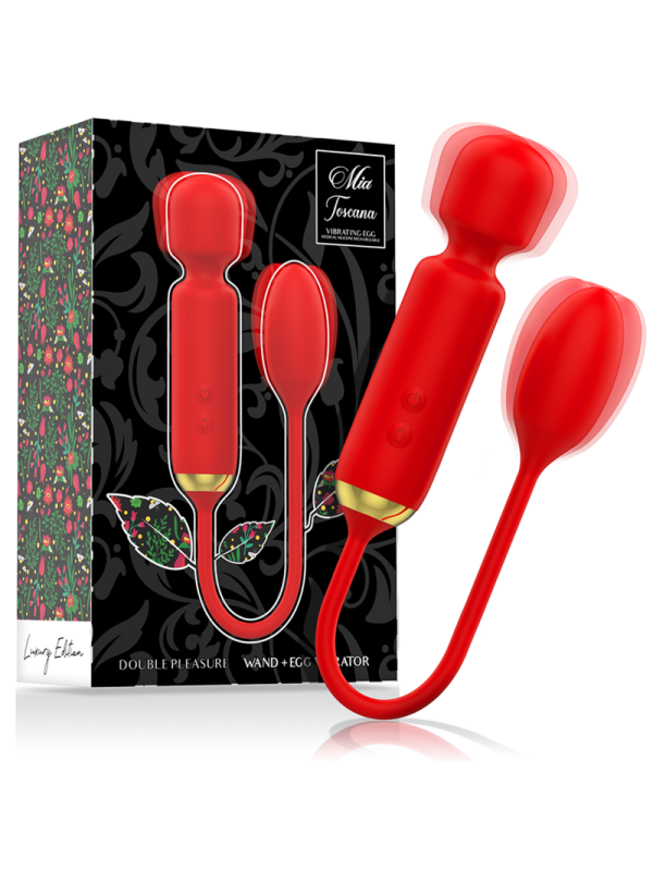 MIA TOSCANA DOUBLE PLEASURE WAND HUEVO VIBRADOR