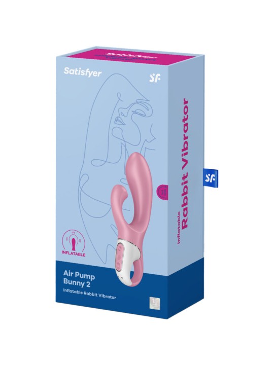 SATISFYER AIR PUMP BUNNY 2 ROSA