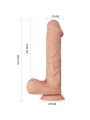 BAILE BEAUTIFUL ENCOUNTER BERGRISI DILDO REALISTICO FLEXIBLE 26 CM NATURAL