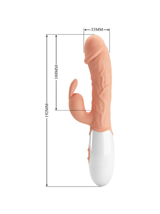 PRETTY LOVE EASTER BUNNY VIBRADOR CON ESTIMULADOR