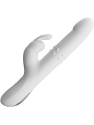 PRETTY LOVE REESE VIBRADOR CON ROTACION PLATEADO
