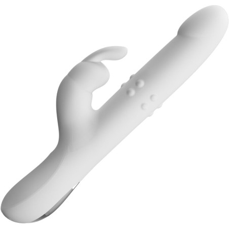 PRETTY LOVE REESE VIBRADOR CON ROTACION PLATEADO
