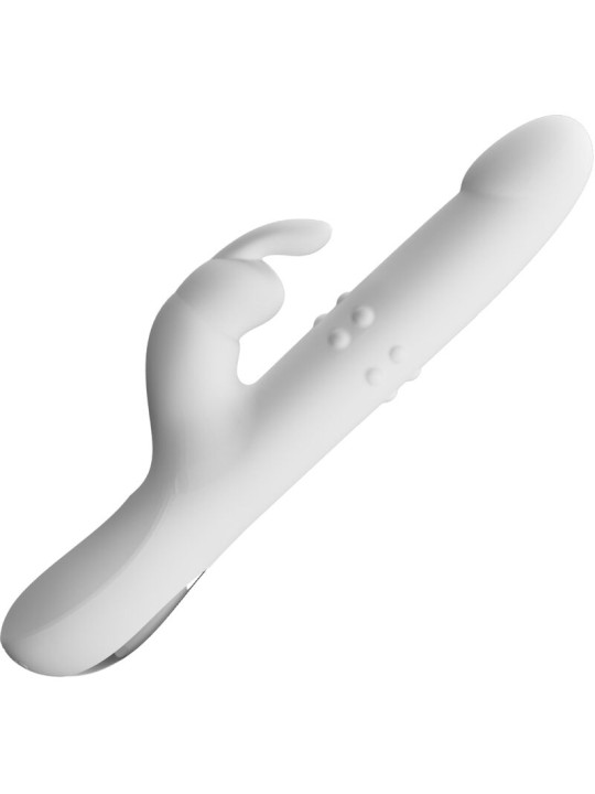 PRETTY LOVE REESE VIBRADOR CON ROTACION PLATEADO